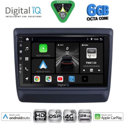 DIGITAL IQ BXF 17256_CPAA (9inc) MULTIMEDIA TABLET for ISUZU DMAX mod. 2020-2026