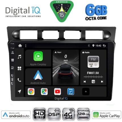 DIGITAL IQ BXF 17306_CPAA (9inc) MULTIMEDIA TABLET for KIA PICANTO mod. 2004-2008