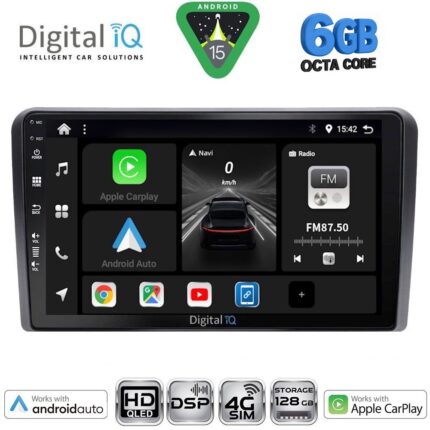 DIGITAL IQ BXF 17455_CPAA (9inc) MULTIMEDIA TABLET for NISSAN PRIMERA P12 mod. 2001-2008