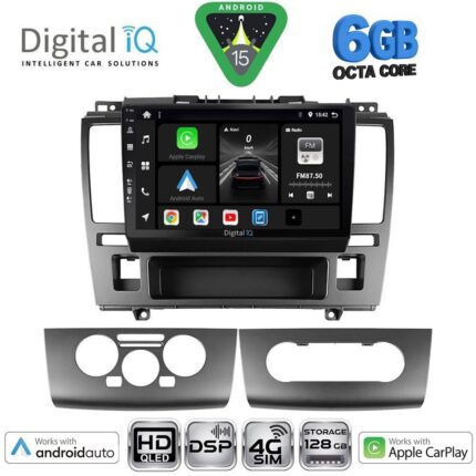 DIGITAL IQ BXF 17465_CPAA (9inc) MULTIMEDIA TABLET for NISSAN TIDA mod. 2004-2013