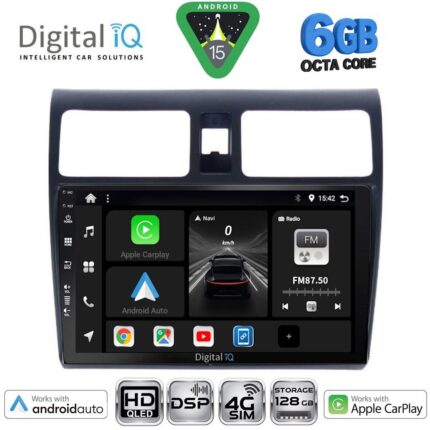DIGITAL IQ BXF 17684_CPAA (10inc) MULTIMEDIA TABLET for SUZUKI SWIFT mod. 2005-2011