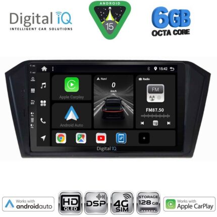 DIGITAL IQ BXF 17750_CPAA (10inc) MULTIMEDIA TABLET for VW PASSAT mod. 2016-2023