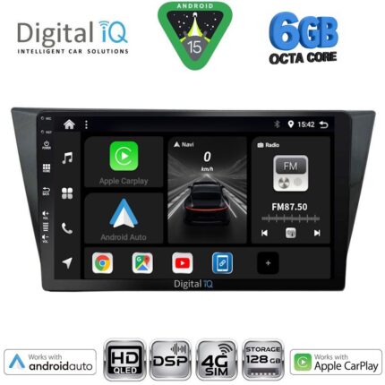 DIGITAL IQ BXF 17761_CPAA (10inc) MULTIMEDIA TABLET for VW TIGUAN mod. 2016-2024