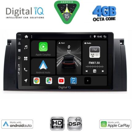 DIGITAL IQ BXF 16045_CPAA (9inc) MULTIMEDIA TABLET for BMW Series 5 (E39) mod. 1997-2005 | X5 (E53) mod. 1999-2006