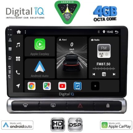 DIGITAL IQ BXF 16093H_CPAA (9inc) MULTIMEDIA TABLET for CITROEN C3 - DS3 mod. 2016-2024 High Version
