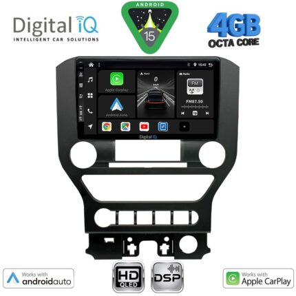 DIGITAL IQ BXF 16166_CPAA 4BUT (9inc) MULTIMEDIA TABLET for FORD MUSTANG mod. 2015-2020