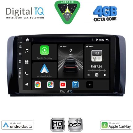 DIGITAL IQ BXF 16422_CPAA (9inc) MULTIMEDIA TABLET for MERCEDES R (W251) mod. 2006-2015