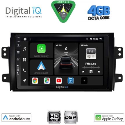 DIGITAL IQ BXF 16688_CPAA (9inc) MULTIMEDIA TABLET for FIAT SEDICI – SUZUKI SX4 mod. 2005-2013