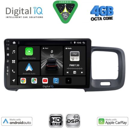 DIGITAL IQ BXF 16785_CPAA (9inc) MULTIMEDIA TABLET for VOLVO S60 mod. 2010-2018
