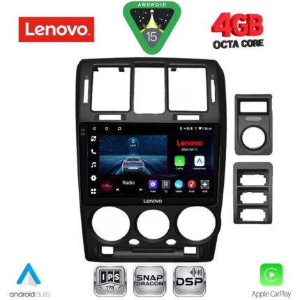 LENOVO LVE 8222BL_CPAA (9inc) MULTIMEDIA TABLET for HYUNDAI GETZ mod. 2002-2011 (BLACK)