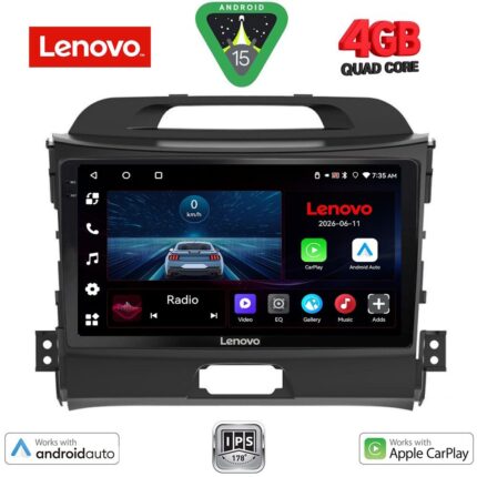 LENOVO LVE 8325_CPAA (9inc) MULTIMEDIA TABLET for KIA SPORTAGE mod. 2010-2015