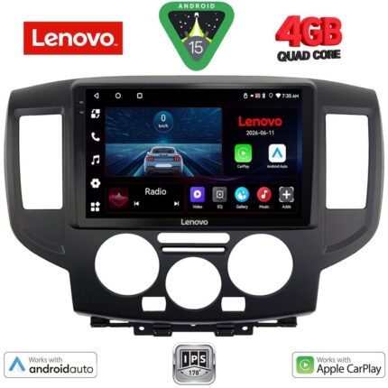 LENOVO LVE 8458BL_CPAA (9inc) MULTIMEDIA TABLET for NISSAN NV 200 mod. 2009-2020  (BLACK)