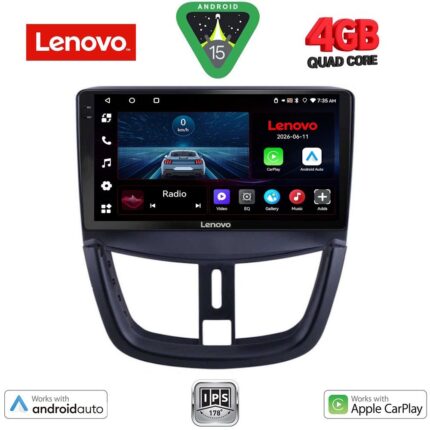 LENOVO LVE 8507_CPAA (9inc) MULTIMEDIA TABLET for PEUGEOT 207 mod. 2007-2014