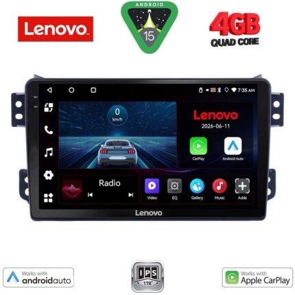 LENOVO LVE 8682_CPAA (9inc) MULTIMEDIA TABLET for OPEL AGILA - SUZUKI SPLASH mod. 2008-2018