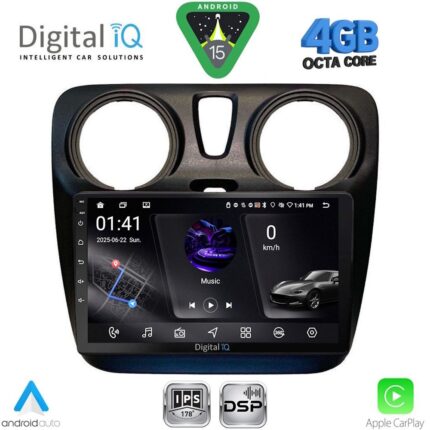 DIGITAL IQ RSG 6112_CPA (9inc) MULTIMEDIA TABLET for DACIA DOKKER mod. 2012-2022