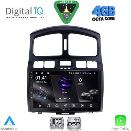 DIGITAL IQ RSG 6236_CPA (9inc) MULTIMEDIA TABLET for HYUNDAI SANTA FE  mod. 2003-2006