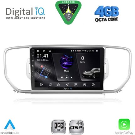 DIGITAL IQ RSG 6326_CPA (9inc) MULTIMEDIA TABLET for KIA SPORTAGE mod. 2015-2018