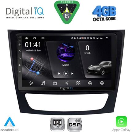 DIGITAL IQ RSG 6408_CPA (9inc) MULTIMEDIA TABLET for MERCEDES E (W211) – CLS (W219) mod. 2003-2009