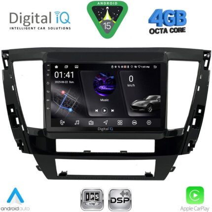 DIGITAL IQ RSG 6447S_CPA (9inc) MULTIMEDIA TABLET for MITSUBISHI PAJERO SPORT mod. 2020-2026