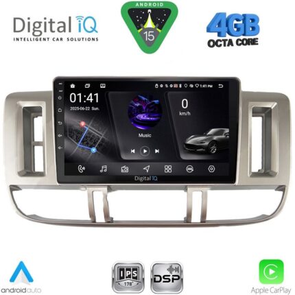 DIGITAL IQ RSG 6474_CPA (9inc) MULTIMEDIA TABLET for NISSAN XTRAIL mod. 2000-2004