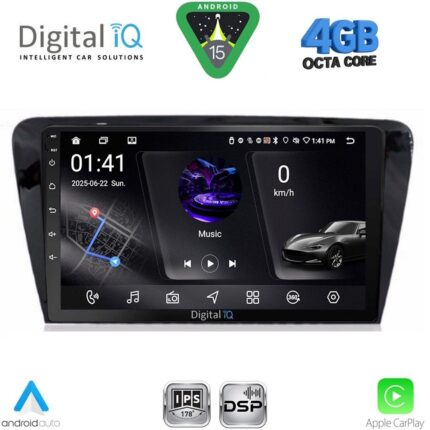 DIGITAL IQ RSG 6597_CPA (10inc) MULTIMEDIA TABLET for SKODA OCTAVIA 7 mod. 2013-2021