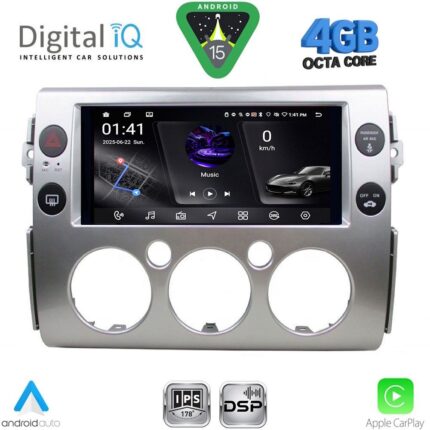 DIGITAL IQ RSG 6717_CPA (9inc) MULTIMEDIA TABLET for TOYOTA FJ CRUISER mod. 2007-2013