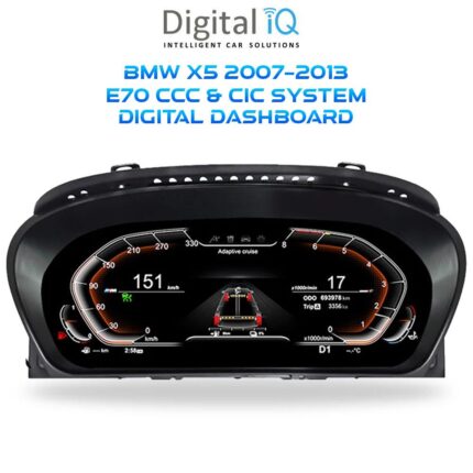 DIGITAL IQ DDD 976_DC (12.3in) DIGITAL INSTRUMENT CLUSTER for BMW X5 (E70) - X6 (E71) mod. 2007-2013 with CCC-CIC
