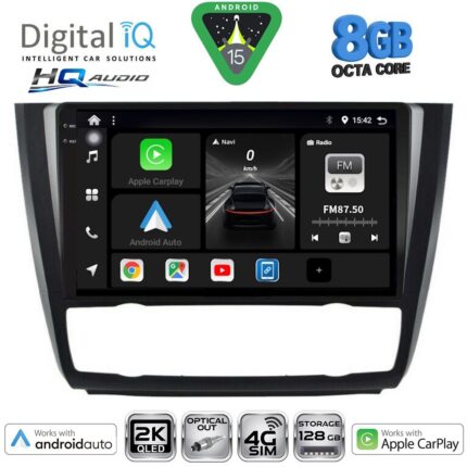 DIGITAL IQ BXK 20040_CPAA CLIMA (9inc) MULTIMEDIA TABLET for BMW S.1 (E81-82-87-88) mod. 2004-2013
