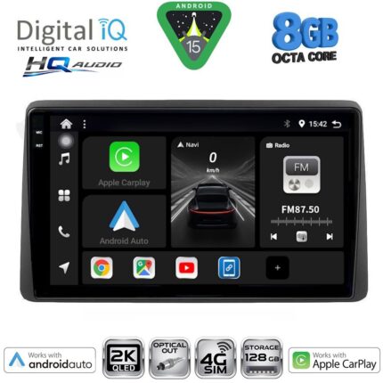 DIGITAL IQ BXK 20104_CPAA (10inc) MULTIMEDIA TABLET for DACIA DUSTER mod. 2019-2026
