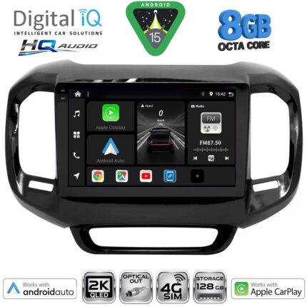 DIGITAL IQ BXK 20127_CPAA (9inc) MULTIMEDIA TABLET for FIAT TORO mod. 2017-2026