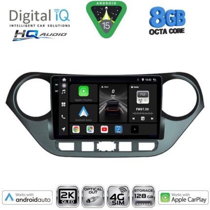 DIGITAL IQ BXK 20224_CPAA (9inc) MULTIMEDIA TABLET for HYUNDAI i10 mod. 2014-2020