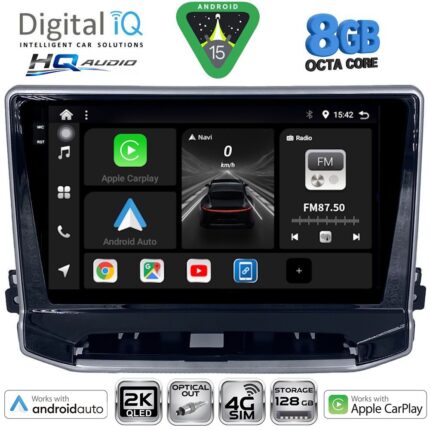 DIGITAL IQ BXK 20279_CPAA (10inc) MULTIMEDIA TABLET for JEEP COMPASS mod. 2022-2026
