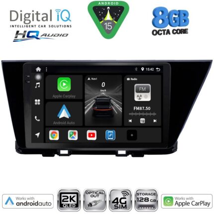 DIGITAL IQ BXK 20305_CPAA (9inc) MULTIMEDIA TABLET for KIA NIRO mod. 2017-2021