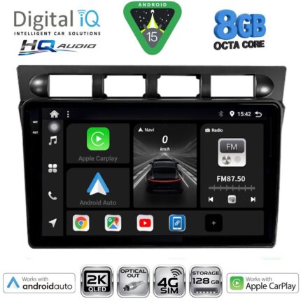 DIGITAL IQ BXK 20306_CPAA (9inc) MULTIMEDIA TABLET for KIA PICANTO mod. 2004-2008