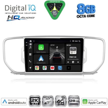DIGITAL IQ BXK 20326_CPAA (9inc) MULTIMEDIA TABLET for KIA SPORTAGE mod. 2015-2018