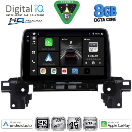 DIGITAL IQ BXK 20381_CPAA (9inc) MULTIMEDIA TABLET for MAZDA CX5 mod. 2017-2025