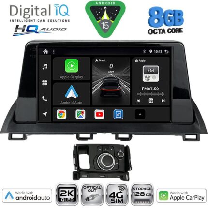 DIGITAL IQ BXK 20386_CPAA (9inc) MULTIMEDIA TABLET for MAZDA  CX4 mod. 2016-2025