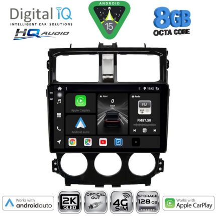 DIGITAL IQ BXK 20435_CPAA (9inc) MULTIMEDIA TABLET for MITSUBISHI COLT mod. 2013-2023