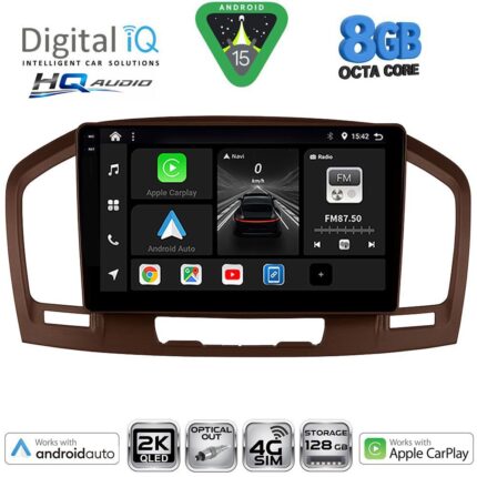 DIGITAL IQ BXK 20491BR_CPAA (9inc) MULTIMEDIA TABLET for OPEL INSIGNIA  mod.2008-2013 (BROWN)