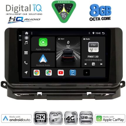DIGITAL IQ BXK 20598_CPAA (10inc) MULTIMEDIA TABLET for SKODA OCTAVIA 8 mod. 2021-2026