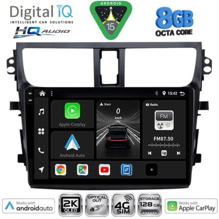 DIGITAL IQ BXK 20674_CPAA (9inc) MULTIMEDIA TABLET for SUZUKI CELERIO mod. 2015-2021