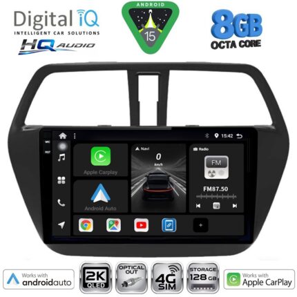 DIGITAL IQ BXK 20689_CPAA (9inc) MULTIMEDIA TABLET for SUZUKI SX4 S-CROSS mod. 2014-2021