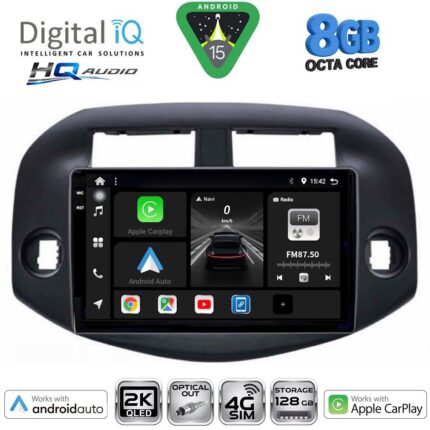 DIGITAL IQ BXK 20732_CPAA (10inc) MULTIMEDIA TABLET for TOYOTA RAV 4 mod. 2006-2012