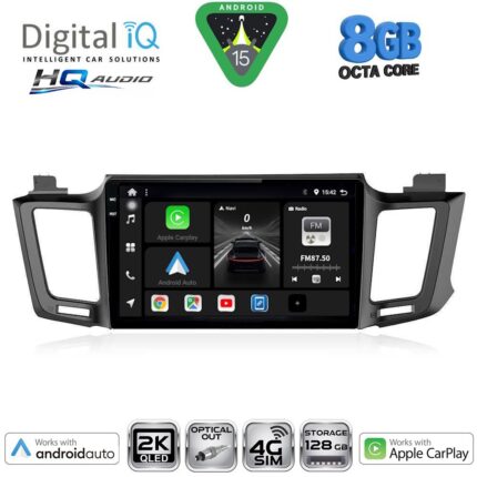 DIGITAL IQ BXK 20733_CPAA (10inc) MULTIMEDIA TABLET for TOYOTA RAV 4 mod. 2013-2019
