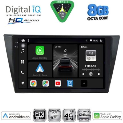 DIGITAL IQ BXK 20761_CPAA (10inc) MULTIMEDIA TABLET for VW TIGUAN mod. 2016-2024