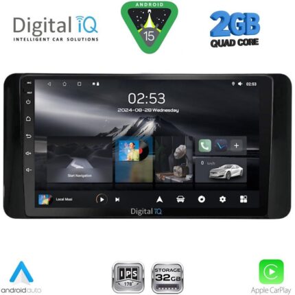 DIGITAL IQ RSD 1586_CPA (10inc) MULTIMEDIA TABLET for SKODA KAMIQ mod. 2018-2026