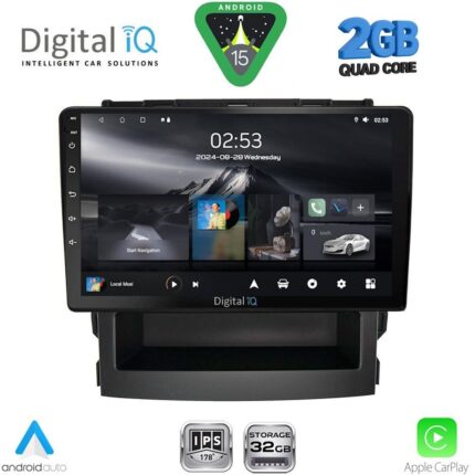 DIGITAL IQ RSD 1664_CPA (9inc) MULTIMEDIA TABLET for SUBARU FORESTER - IMPREZA mod. 2019-2025