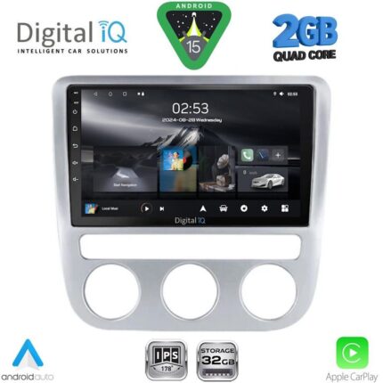 DIGITAL IQ RSD 1752_CPA CLIMA (9inc) MULTIMEDIA TABLET for VW EOS mod. 2006-2016 - SCIROCCO mod. 2008-2010