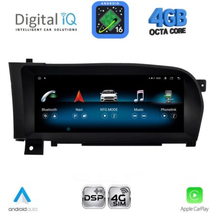 DIGITAL IQ TPG 15967_CPA (10.3'') MULTIMEDIA SYSTEM for MERCEDES S (W221) mod. 2006-2009 (NTG 3)