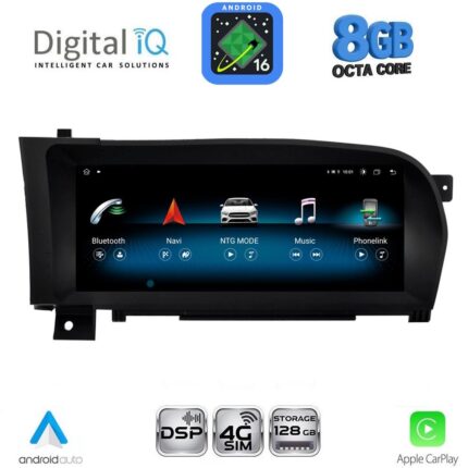 DIGITAL IQ TPG 16967_CPA (10.3'') MULTIMEDIA SYSTEM for MERCEDES S (W221) mod. 2006-2009 (NTG 3)